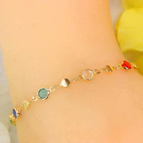 Minimalist Anklet, Sleek & Modern Design, Women’s Fashion, YC110464-A - Picture 7 of 10